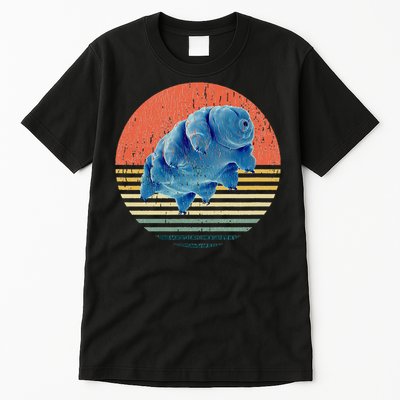 Tardigrade T Vintage Retro Microbiology Gift Water Bear Tall T-Shirt