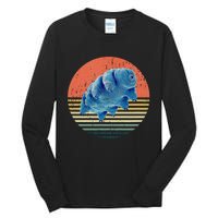 Tardigrade T Vintage Retro Microbiology Gift Water Bear Tall Long Sleeve T-Shirt