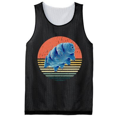 Tardigrade T Vintage Retro Microbiology Gift Water Bear Mesh Reversible Basketball Jersey Tank