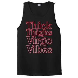 Thick Thighs Virgo Vibes Melanin Black Horoscope PosiCharge Competitor Tank