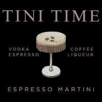 Tini Time Vodka Espresso Coffee Liqueur Espresso Martini Impact Tech Backpack