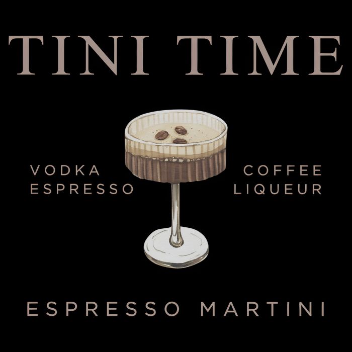 Tini Time Vodka Espresso Coffee Liqueur Espresso Martini Impact Tech Backpack