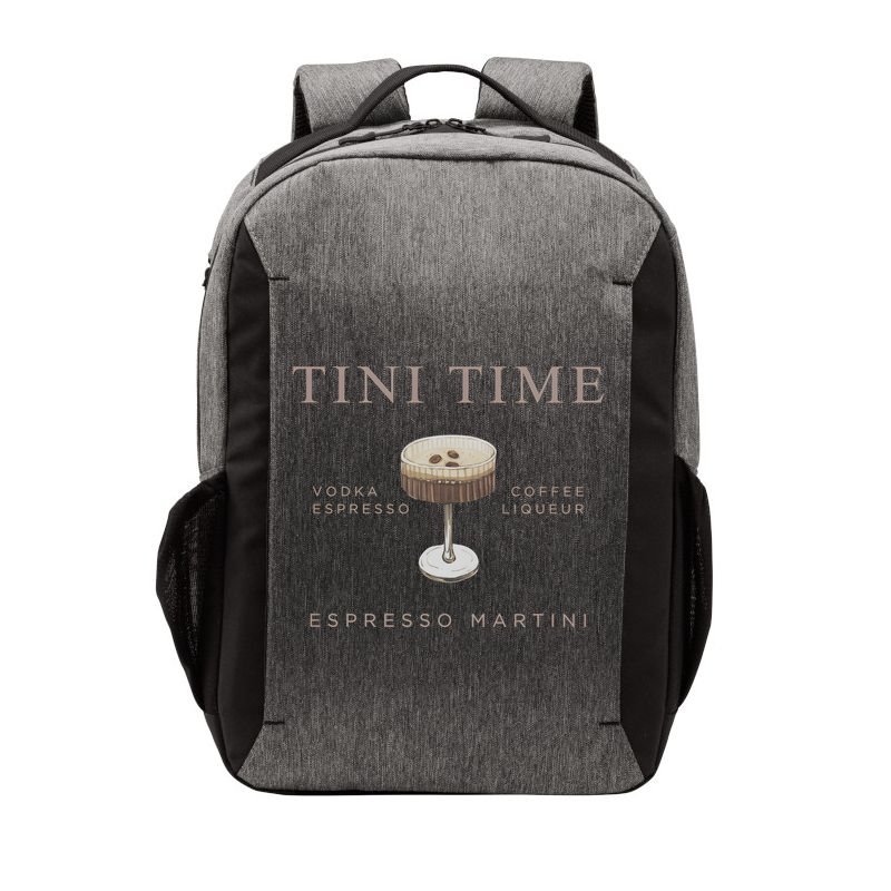 Tini Time Vodka Espresso Coffee Liqueur Espresso Martini Vector Backpack