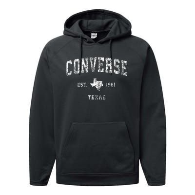 Texas Tx Vintage Performance Fleece Hoodie