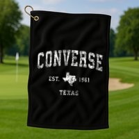 Texas Tx Vintage Golf Towel