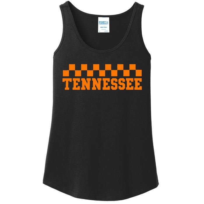 Tennessee Throwback Vintage Classic Ladies Essential Tank