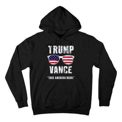 Team Trump Vance 2024 Take America Back Vintage Hoodie