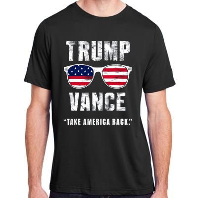 Team Trump Vance 2024 Take America Back Vintage Adult ChromaSoft Performance T-Shirt