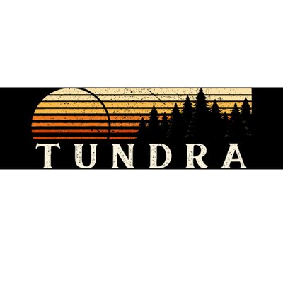 Tundra Tx Vintage Evergreen Sunset Eighties Retro Bumper Sticker