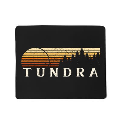 Tundra Tx Vintage Evergreen Sunset Eighties Retro Mousepad