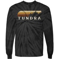 Tundra Tx Vintage Evergreen Sunset Eighties Retro Tie-Dye Long Sleeve Shirt