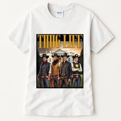 Thug Trump Vance Kennedy Elon For Life Tall T-Shirt