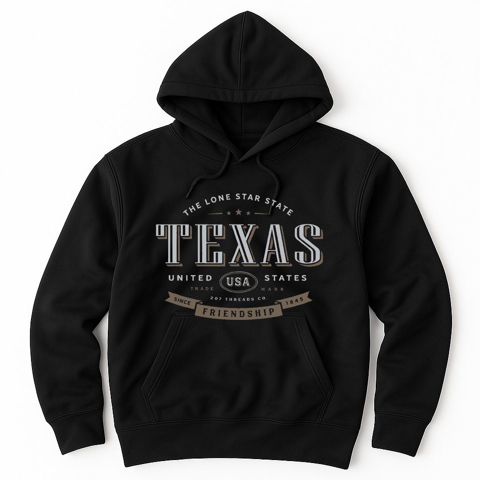 Texas Tx Vacation Souvenir Hoodie