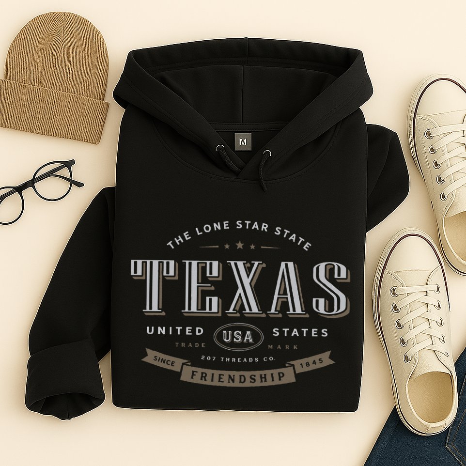 Texas Tx Vacation Souvenir Hoodie