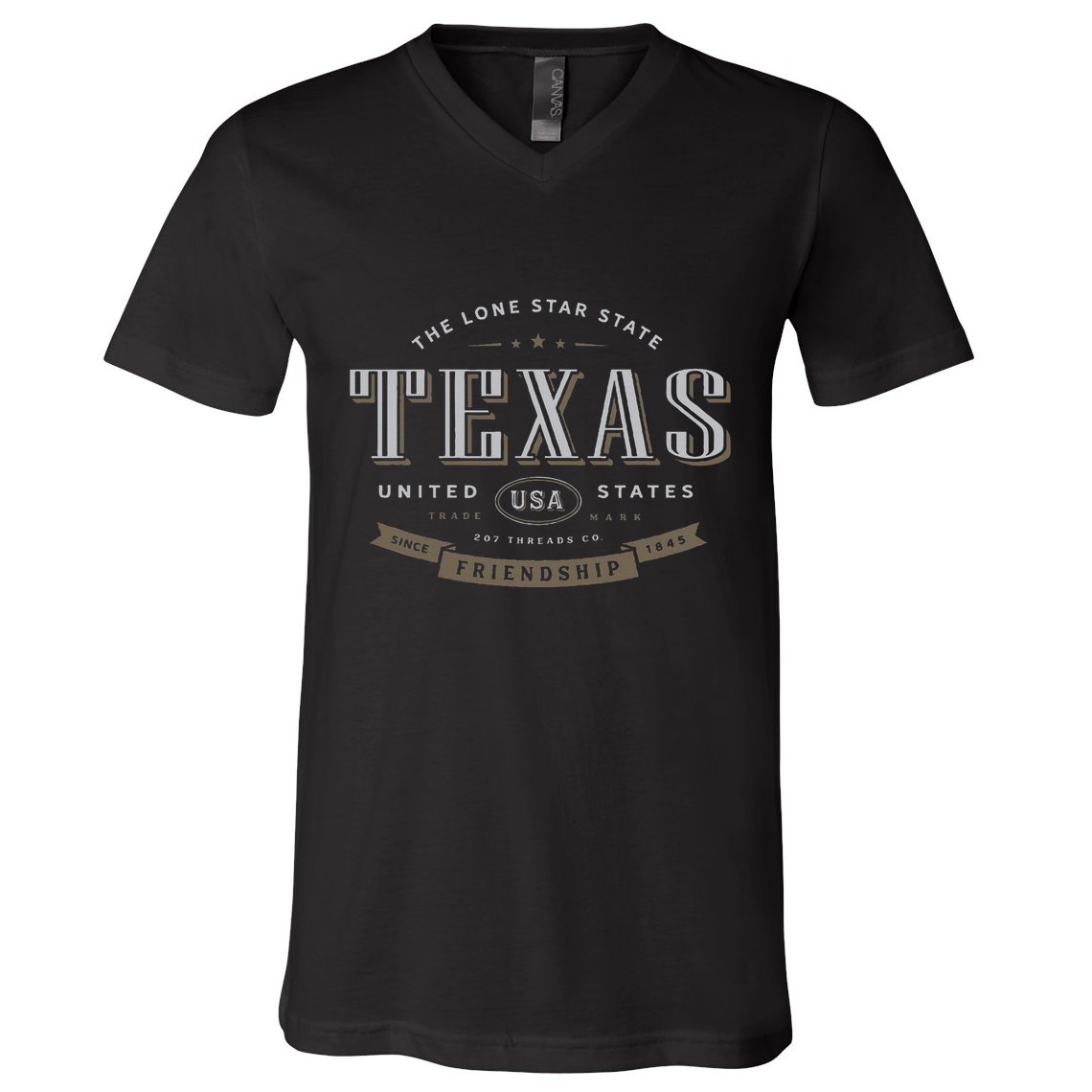Texas Tx Vacation Souvenir V-Neck T-Shirt