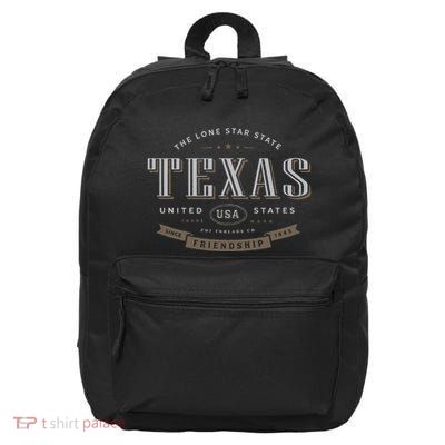 Texas Tx Vacation Souvenir 16 in Basic Backpack