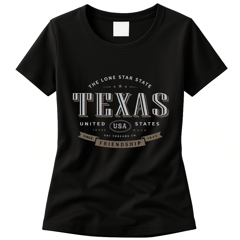 Texas Tx Vacation Souvenir Womens T-Shirt