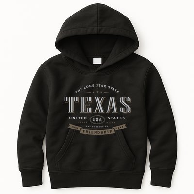 Texas Tx Vacation Souvenir Kids Hoodie