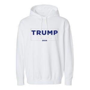 Trumpamania Trump Vance 24 Garment-Dyed Fleece Hoodie