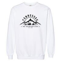 Tennessee The Volunr State Est. 1796 Nashville Gift Garment-Dyed Sweatshirt