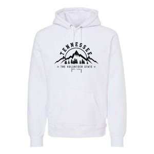 Tennessee The Volunr State Est. 1796 Nashville Gift Premium Hoodie