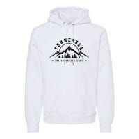 Tennessee The Volunr State Est. 1796 Nashville Gift Premium Hoodie