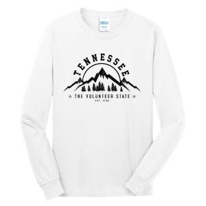 Tennessee The Volunr State Est. 1796 Nashville Gift Tall Long Sleeve T-Shirt