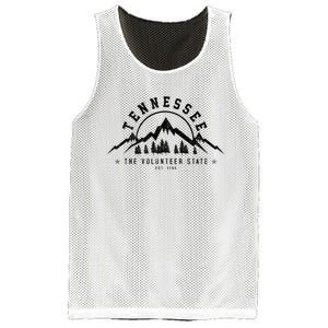 Tennessee The Volunr State Est. 1796 Nashville Gift Mesh Reversible Basketball Jersey Tank