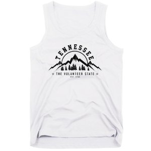 Tennessee The Volunr State Est. 1796 Nashville Gift Tank Top