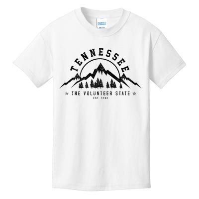 Tennessee The Volunr State Est. 1796 Nashville Gift Kids T-Shirt