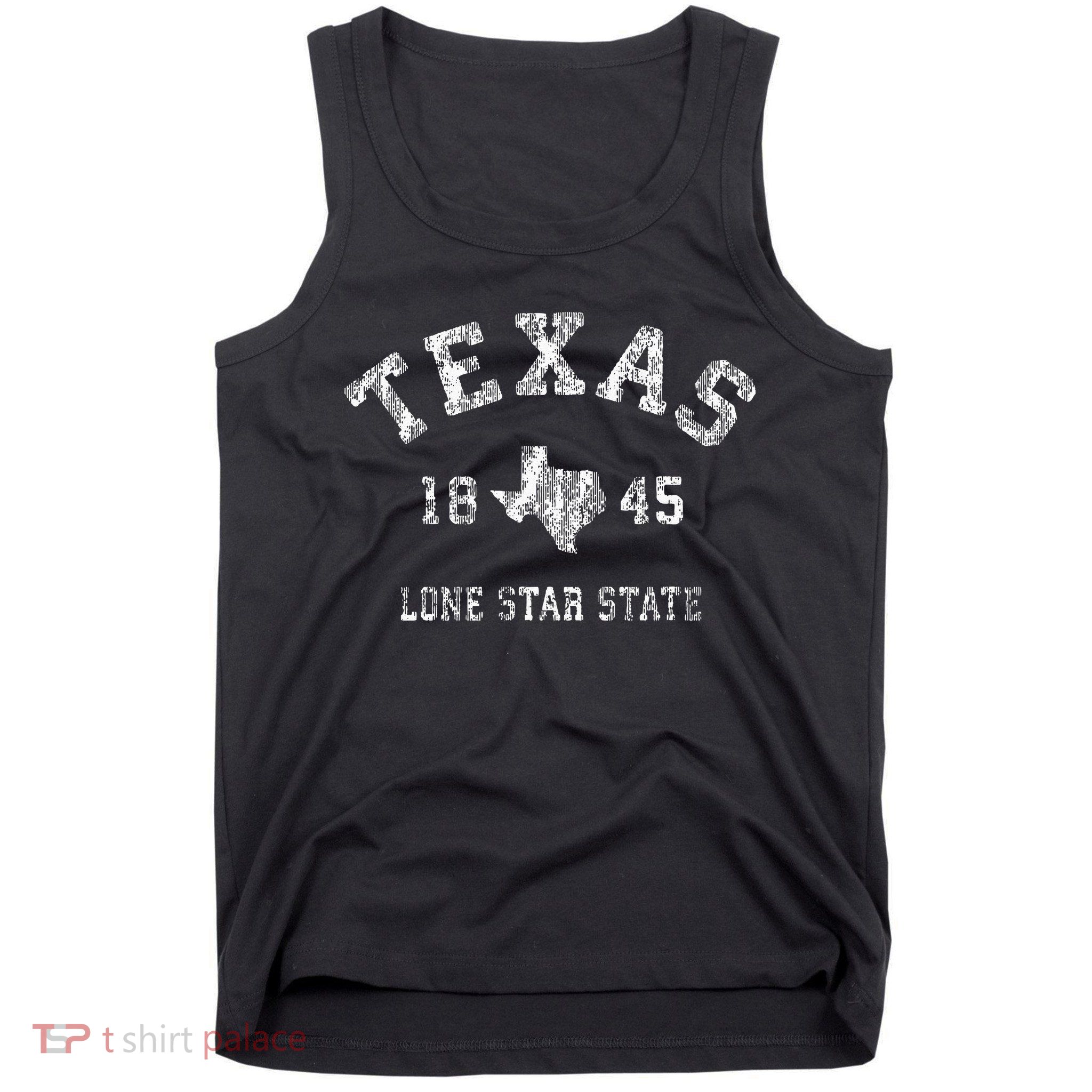 Texas TX Vintage Sports Design Texan Tank Top