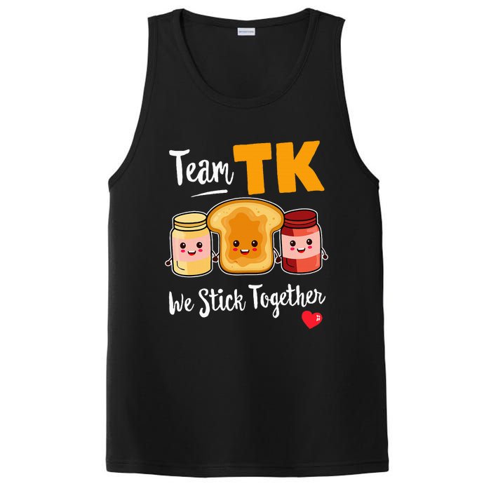 Team Tk We Stick Together Teacher Transitional Kindergarten PosiCharge Competitor Tank