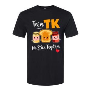 Team Tk We Stick Together Teacher Transitional Kindergarten Softstyle CVC T-Shirt