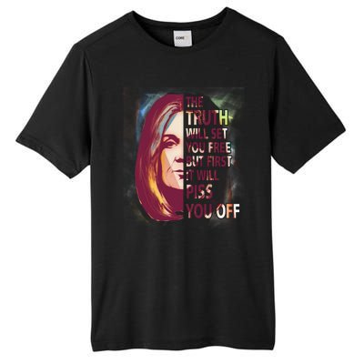 The Truth Will Set You Free But First It Will Piss You Off Tall Fusion ChromaSoft Performance T-Shirt