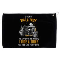 Triker Three Wheeler Motortrike I Ride A Trike Grommeted Golf Towel