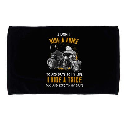 Triker Three Wheeler Motortrike I Ride A Trike Microfiber Hand Towel