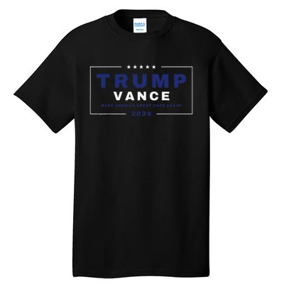 Trumpamania Trumpamania Wrestler Trump Vance Vp Maga Gift Tall T-Shirt