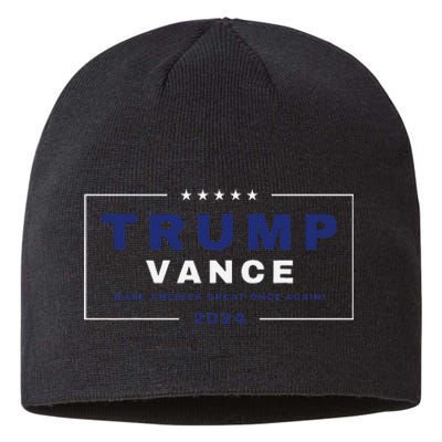 Trumpamania Trumpamania Wrestler Trump Vance Vp Maga Gift Sustainable Beanie