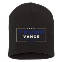 Trumpamania Trumpamania Wrestler Trump Vance Vp Maga Gift Short Acrylic Beanie