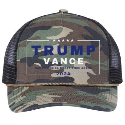 Trumpamania Trumpamania Wrestler Trump Vance Vp Maga Gift Retro Rope Trucker Hat Cap