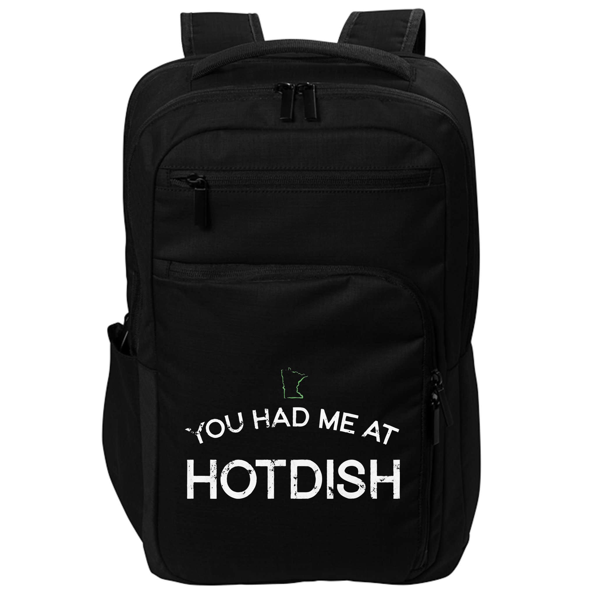 Tater Tot Wild Rice Mushroom Soup Minnesota Midwest Hotdish Impact Tech Backpack