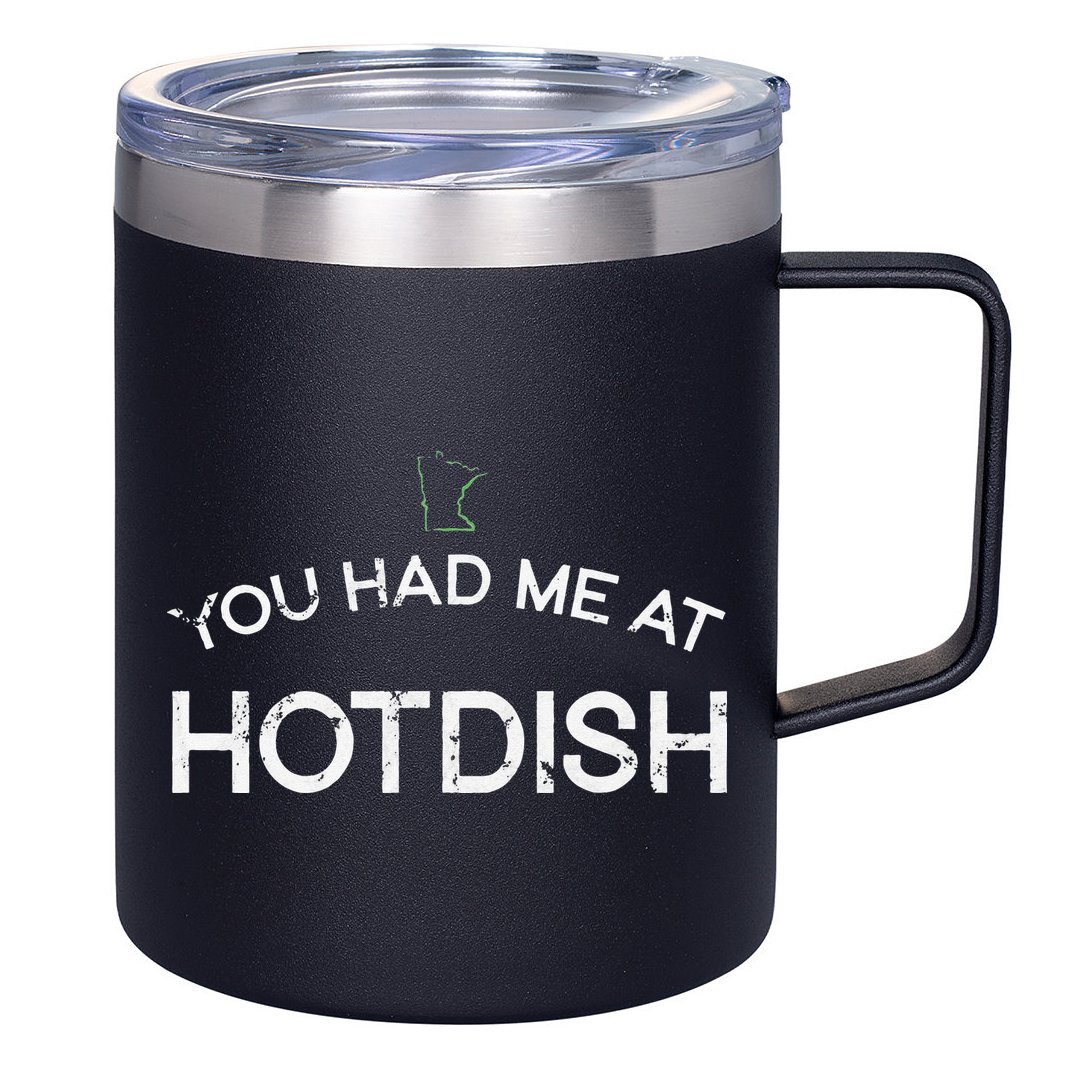 Tater Tot Wild Rice Mushroom Soup Minnesota Midwest Hotdish 12oz Stainless Steel Coffee Mug