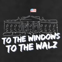 To The Windows To The Walz From The Windows To The Walz Tim Walz 7 Panel Mesh Trucker Snapback Hat