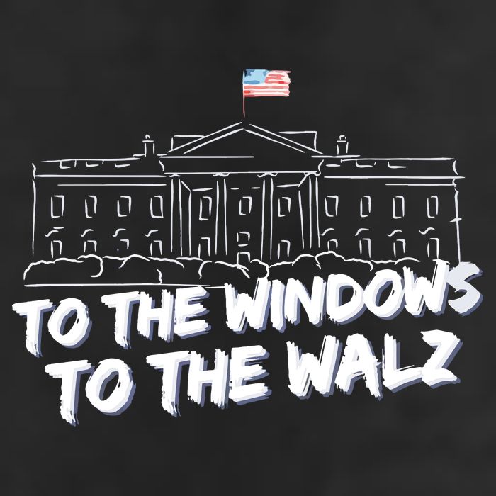To The Windows To The Walz From The Windows To The Walz Tim Walz 7 Panel Mesh Trucker Snapback Hat
