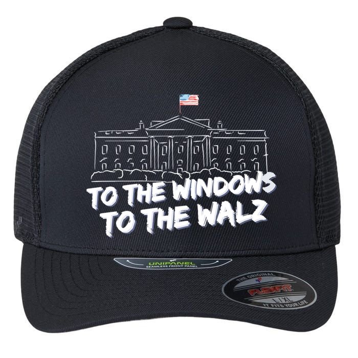 To The Windows To The Walz From The Windows To The Walz Tim Walz Flexfit Unipanel Trucker Cap