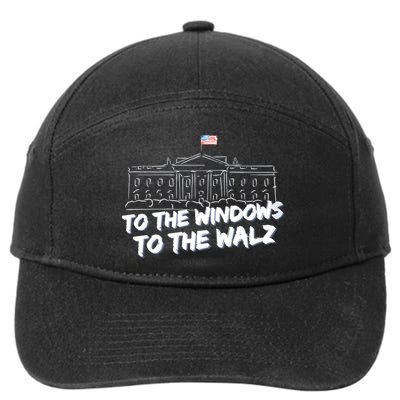 To The Windows To The Walz From The Windows To The Walz Tim Walz 7-Panel Snapback Hat