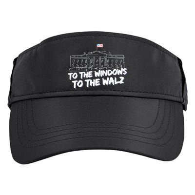 To The Windows To The Walz From The Windows To The Walz Tim Walz Adult Drive Performance Visor