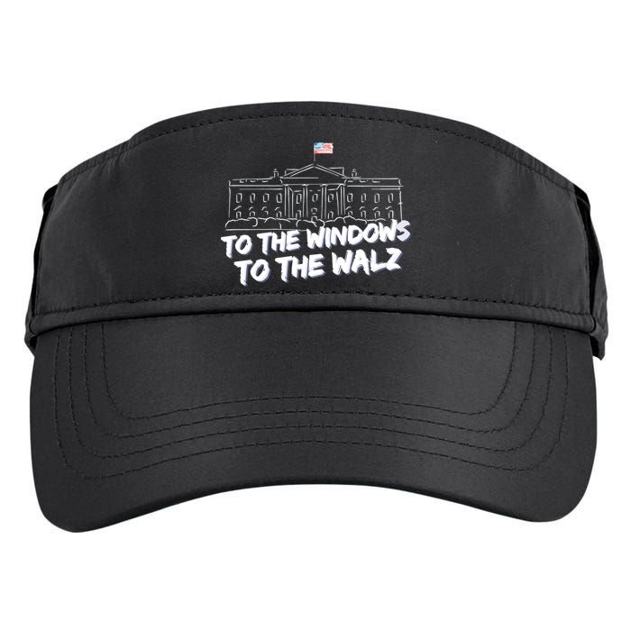 To The Windows To The Walz From The Windows To The Walz Tim Walz Adult Drive Performance Visor