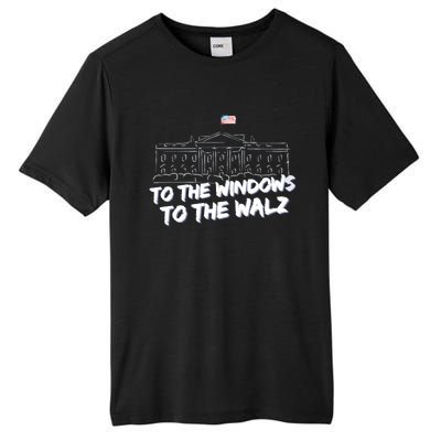 To The Windows To The Walz From The Windows To The Walz Tim Walz Tall Fusion ChromaSoft Performance T-Shirt