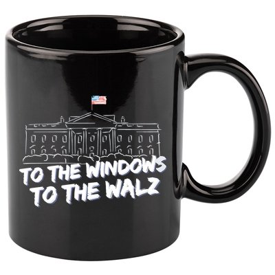To The Windows To The Walz From The Windows To The Walz Tim Walz 11oz C Handle Ceramic Mug